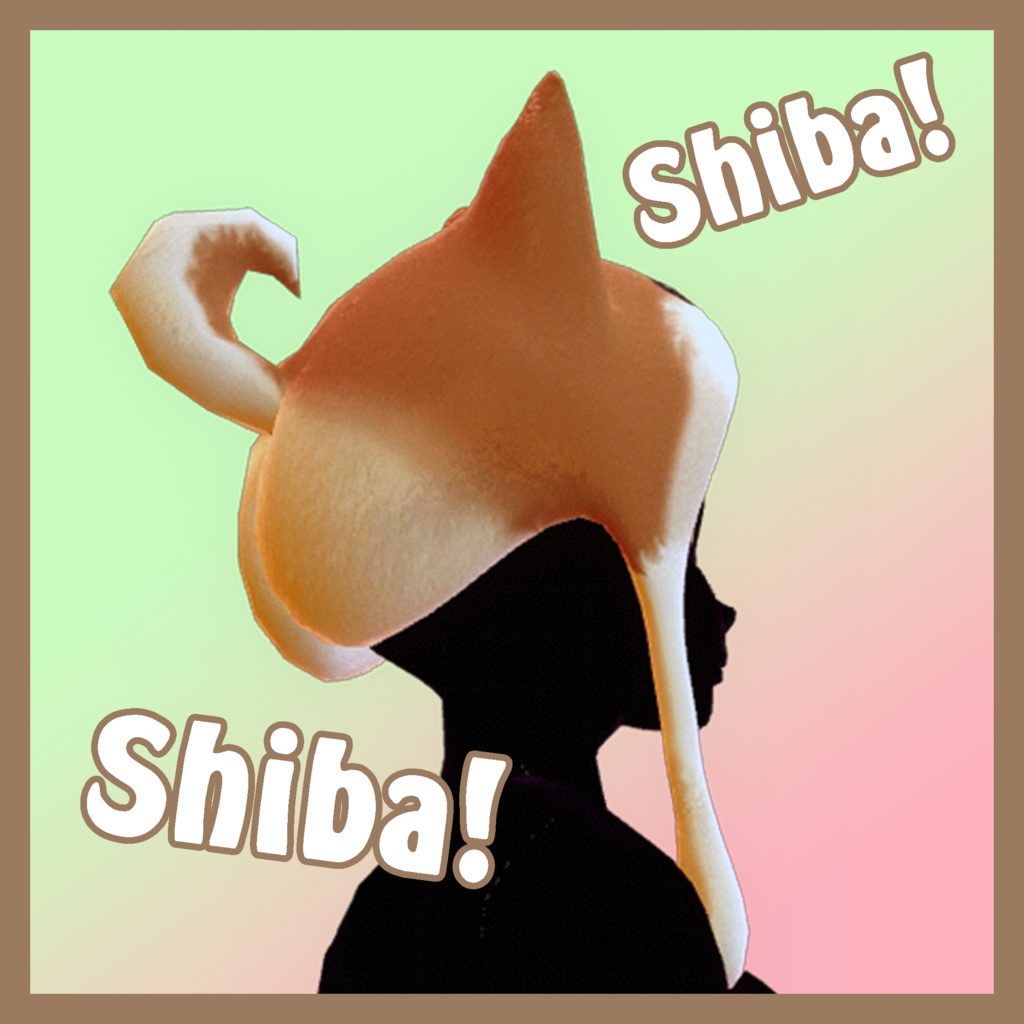 Shiba hat! (Rigged tail, ears and legs)