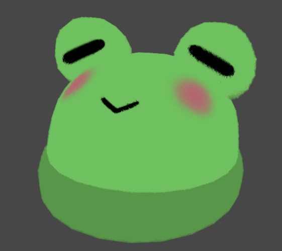 Frog hat and sun glasses!