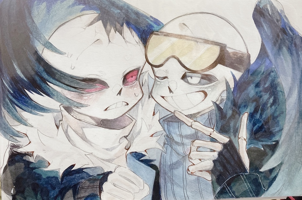 バード&ホラー　イラスト