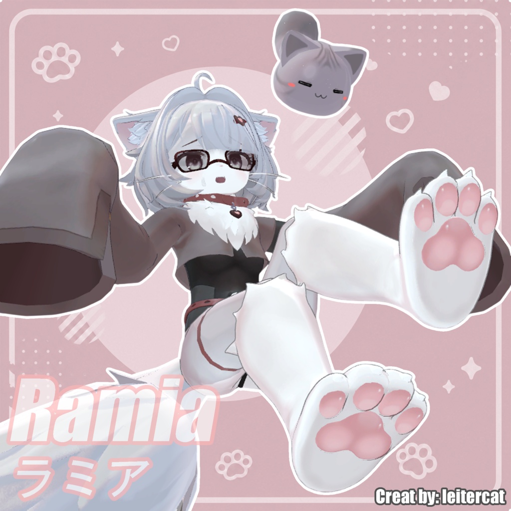 オリジナル3Dモデル 「ラミア-Ramia-」