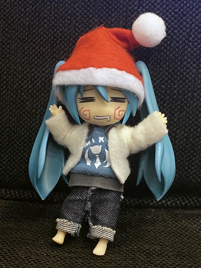 ねんどろちゃんサイズ　サンタ帽