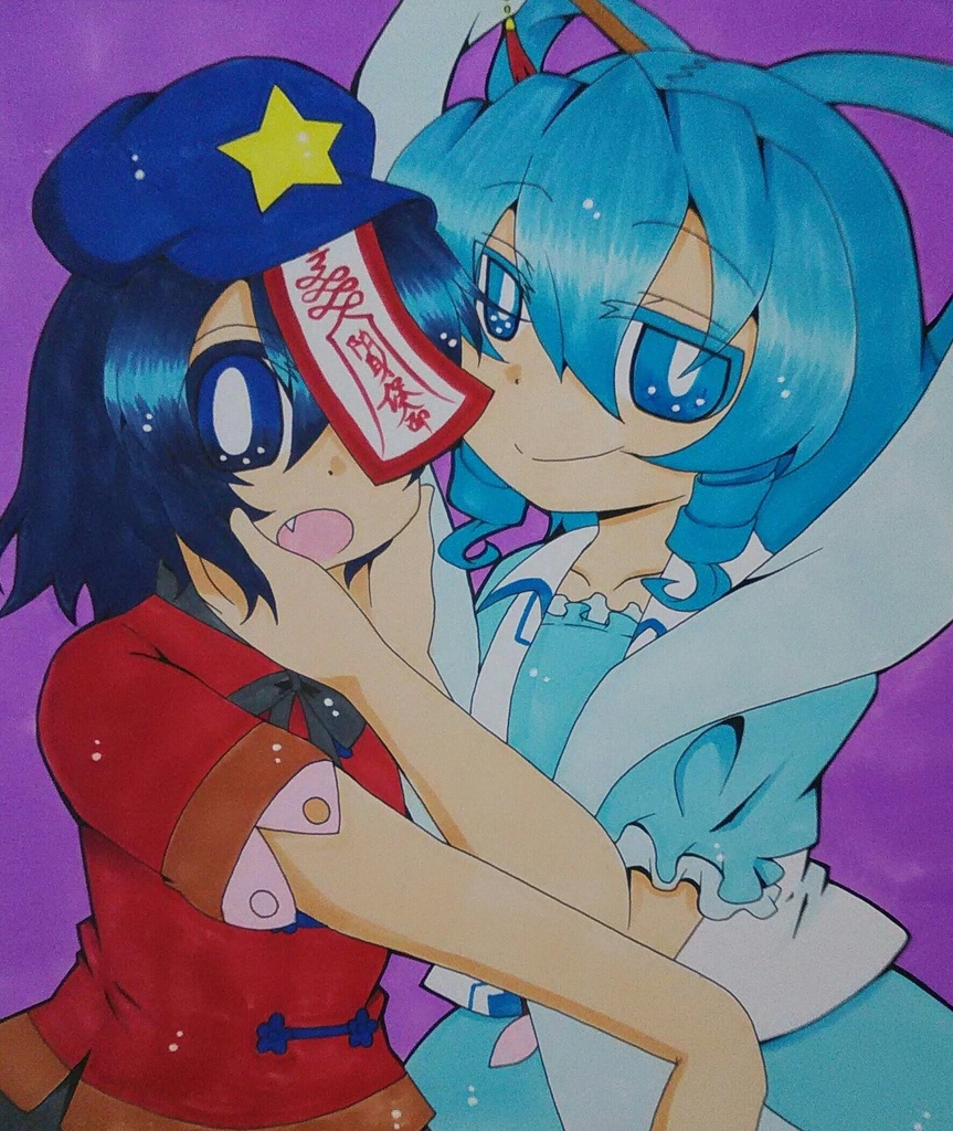 【東方】芳香&青娥【色紙】