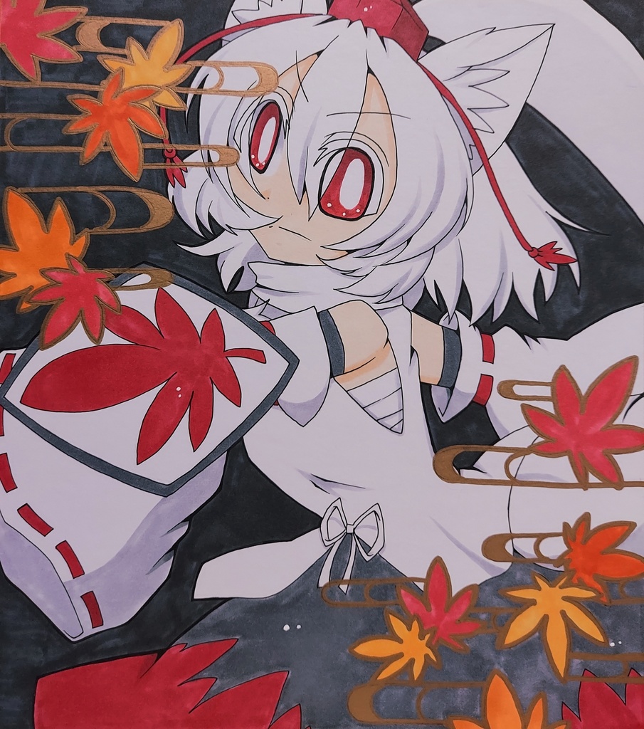 東方 犬走椛 色紙 常葉日和 Booth支店 Booth