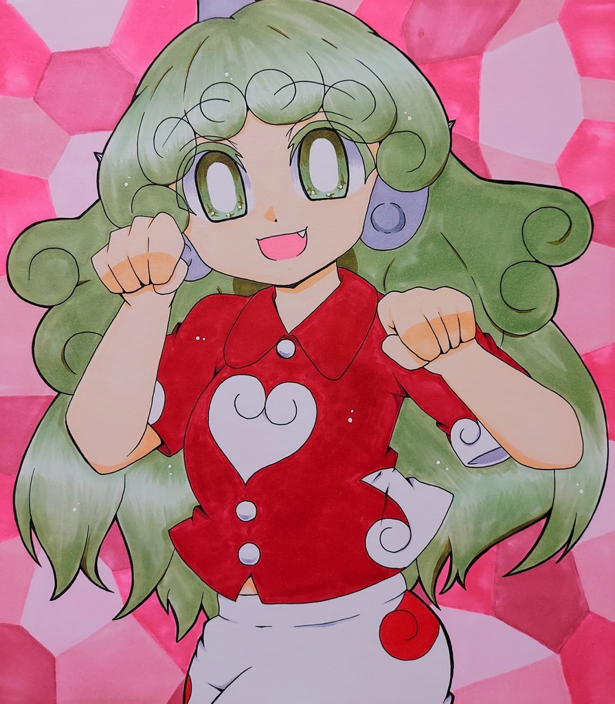 【東方】高麗野あうん【色紙】