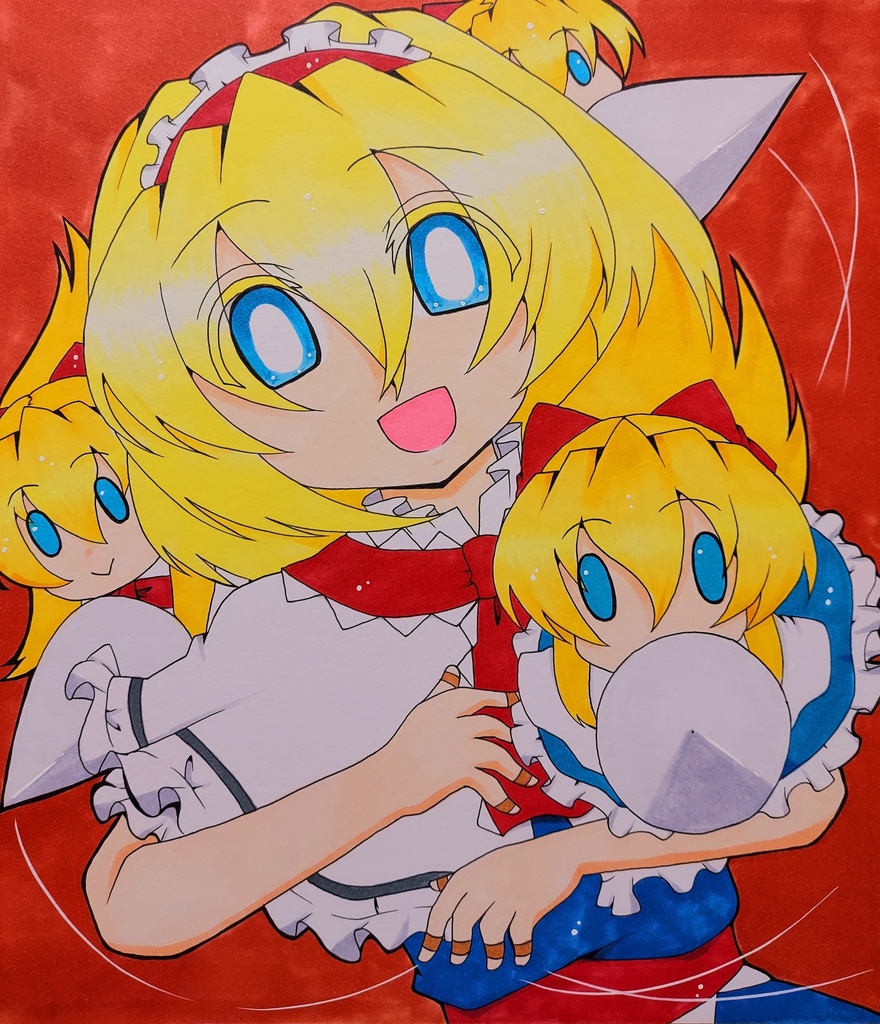 【東方】アリス・マーガトロイド【色紙】