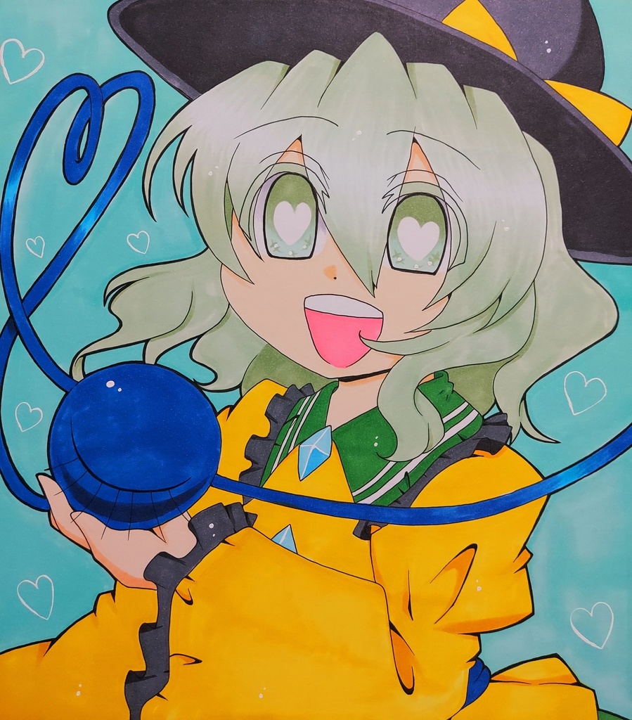 【東方】古明地こいし【色紙】