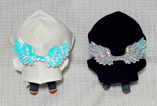 【ぱぺっと用】羽根つきパーカー