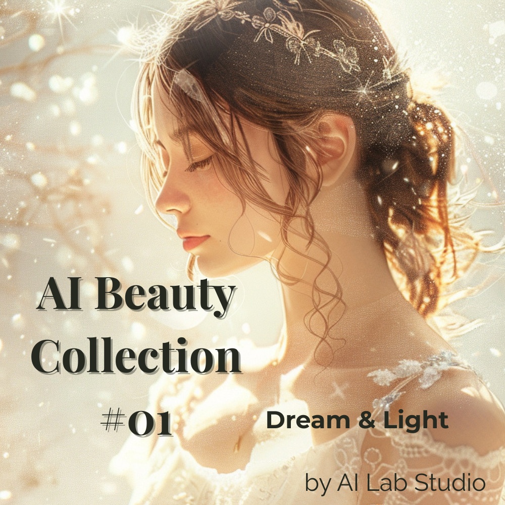 AI Beauty Collection #01 – Dream & Light(AI美女素材パック)