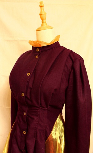 葡萄囃子【タック入りワンピース】