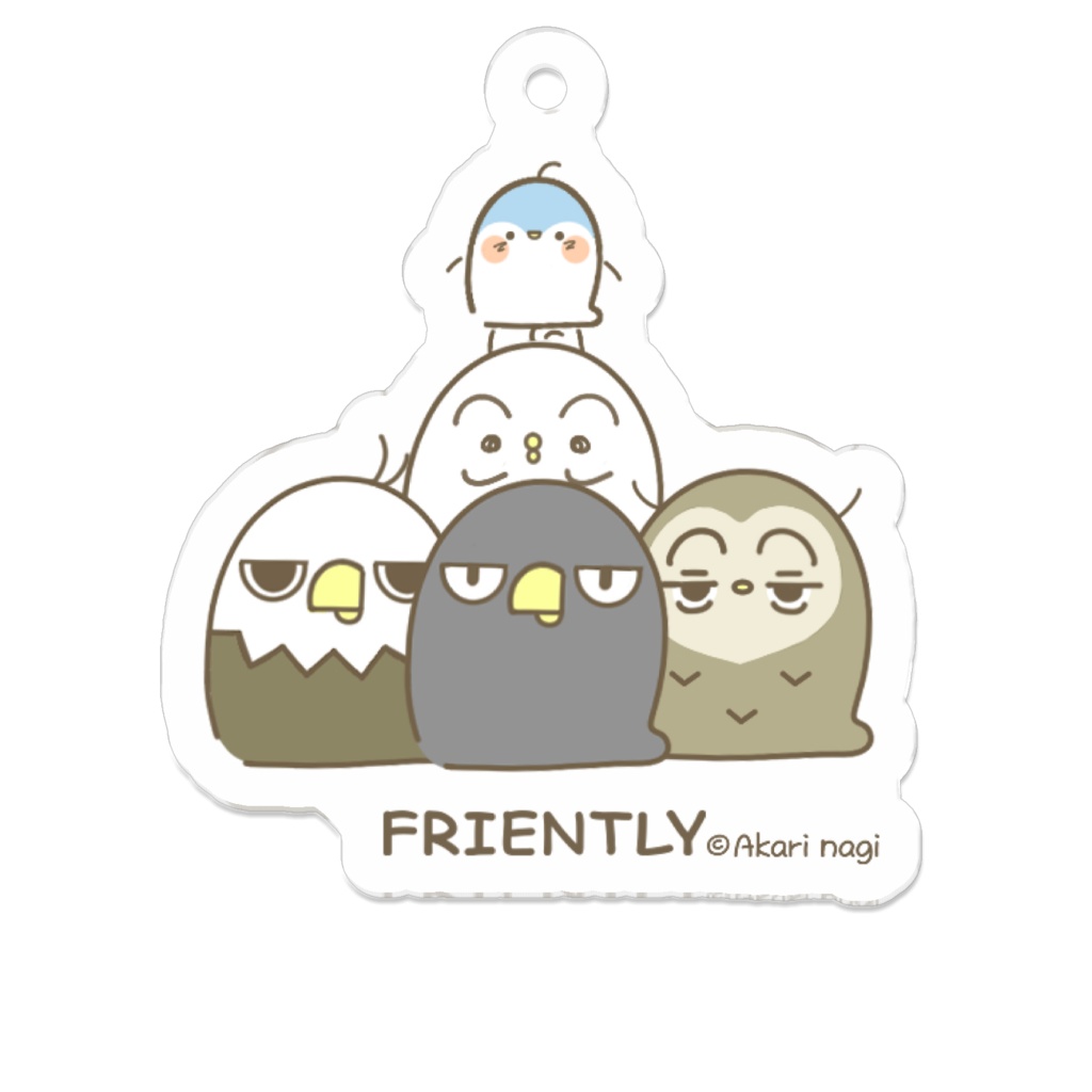 フレントリーずアクリルキーホルダー