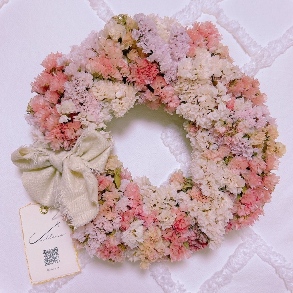 フラワーリース（スターチス）