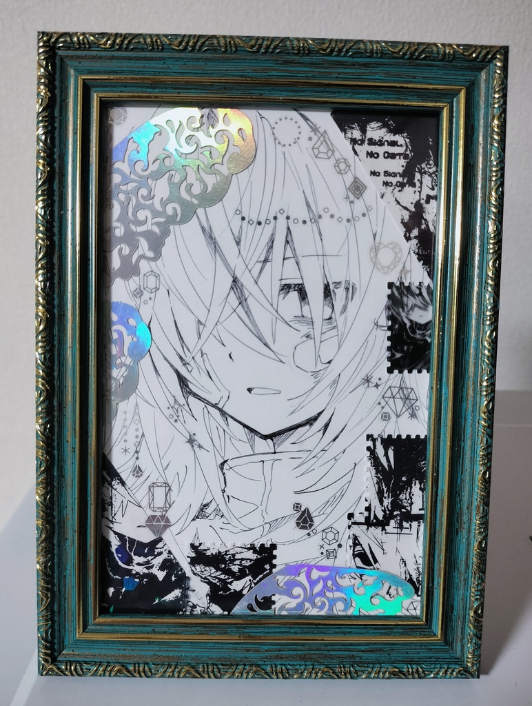 額装アナログ絵