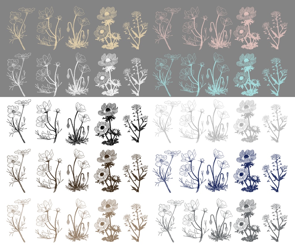 【APNG素材】風に揺れる花【無料版あり】