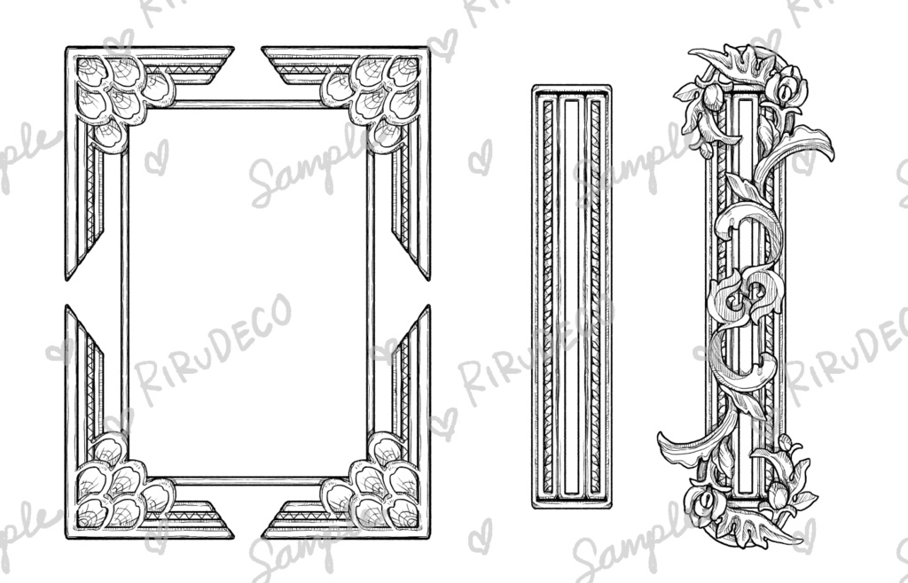 【素材】DECORATIVE【商用利用可】