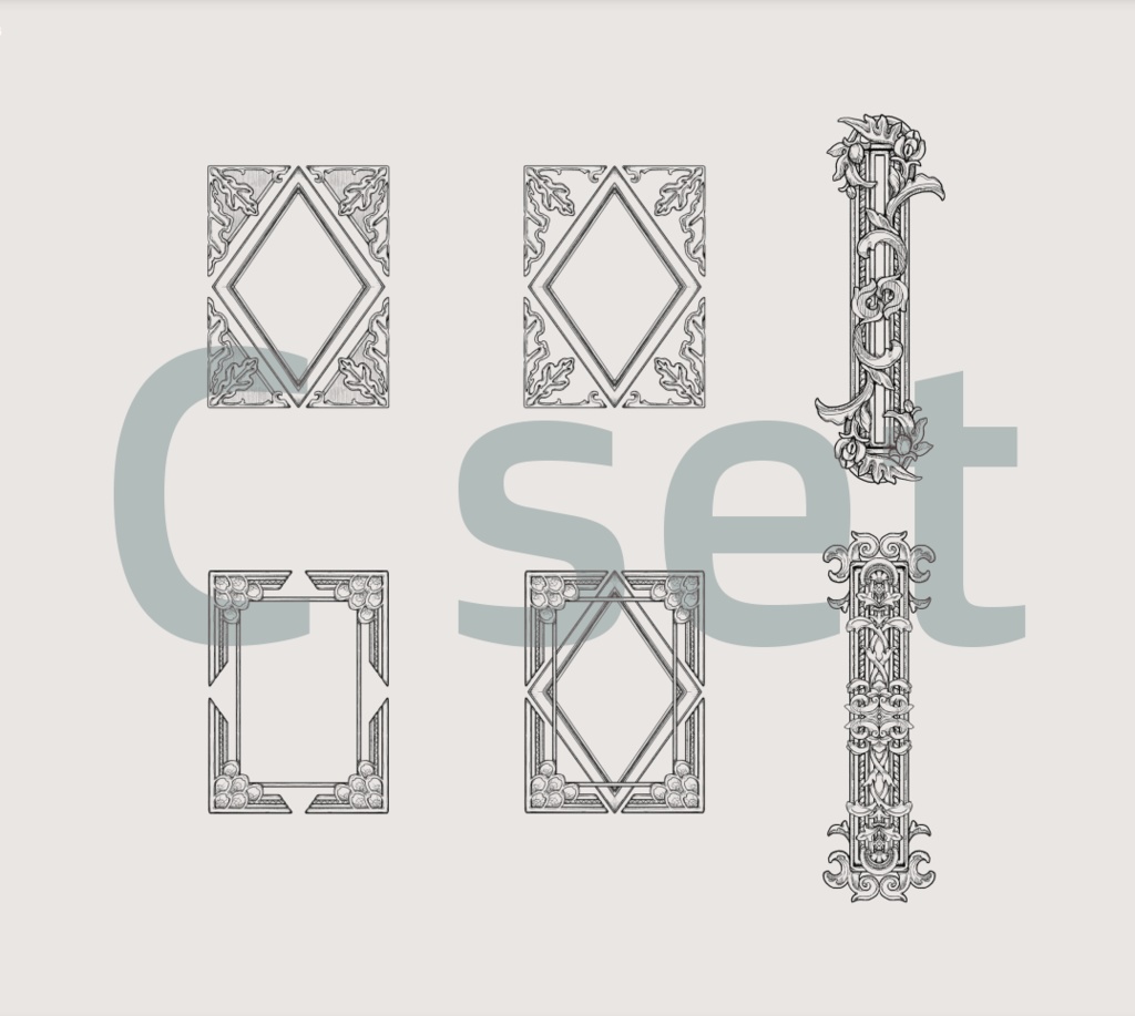 【APNG素材】GLITCH'N DECORATIVE