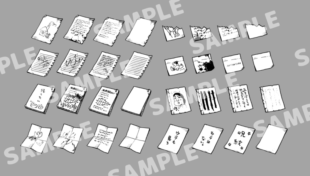 ココフォリア素材 メモマニア Rirudeco Booth