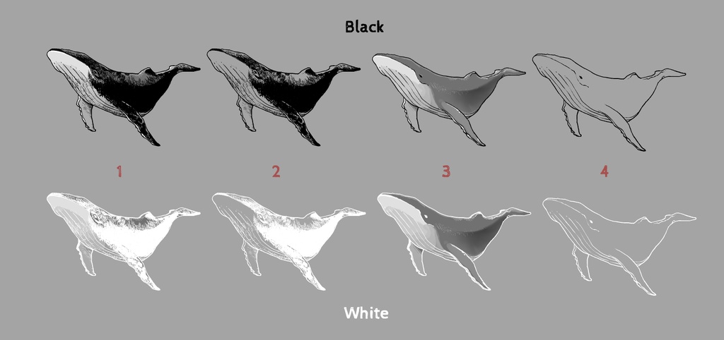 クジラがいっぴき、クジラがにひき