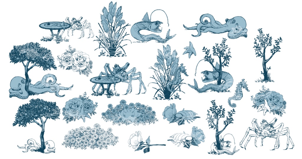 【TRPG素材】トワルドジュイ×海洋生物