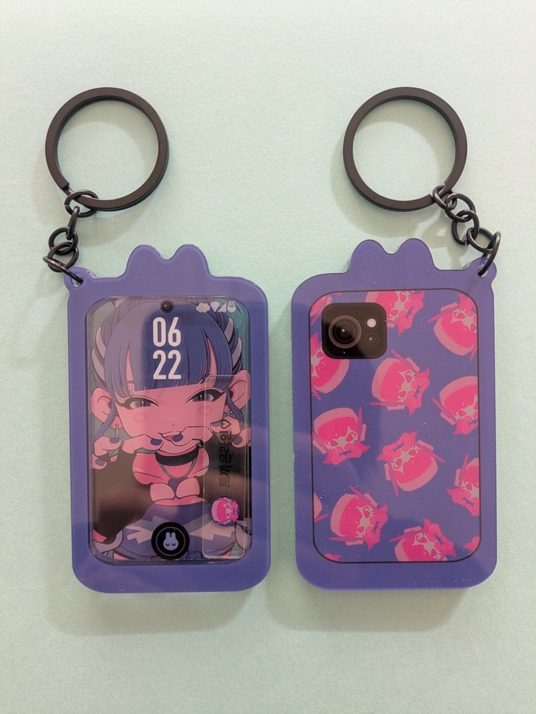 【お一人様二点まで】DVAスマホ型シャカシャカアクキー