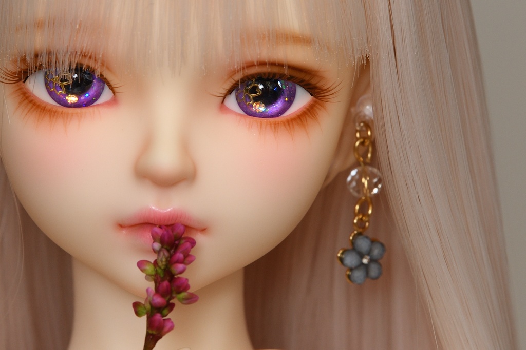 Petit Étoile – Fleur 小さなお花のイヤリング(全3色)