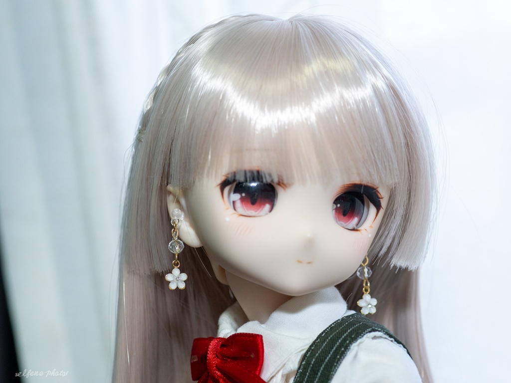 Petit Étoile – Fleur 小さなお花のイヤリング(全3色)