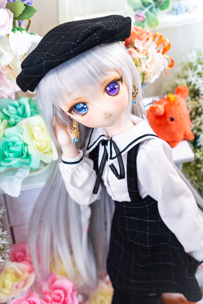 Stella Collection「Lune et Chaton」 月と子猫のピアス(Gold・Silver)