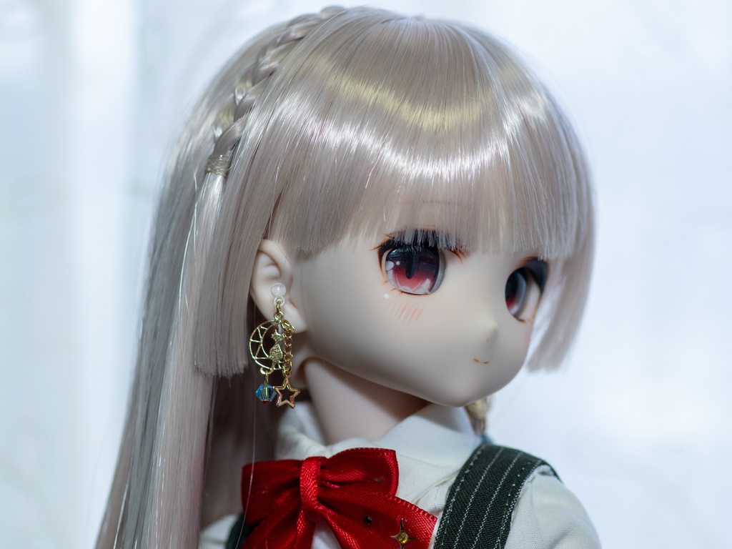 Stella Collection「Lune et Chaton」 月と子猫のピアス(Gold・Silver)