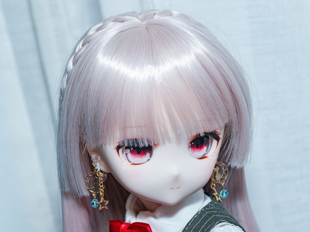 Stella Collection「Lune et Chaton」 月と子猫のピアス(Gold・Silver)