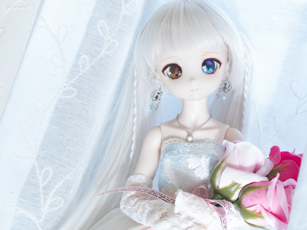 Stella Collection「Lune et Chaton」 月と子猫のピアス(Gold・Silver)