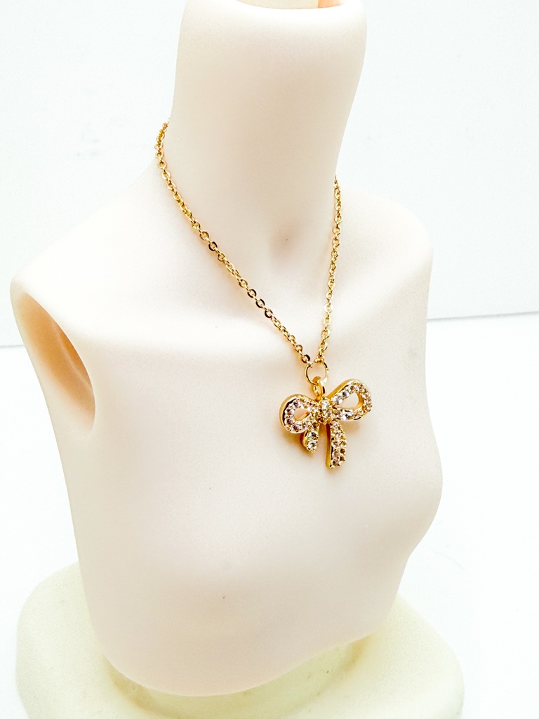 Atelier Cabinet – Ruban de Brillante Necklace きらめくリボン