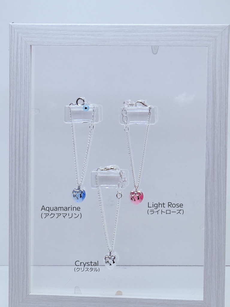 Petit Étoile – Ruban de Cœur Necklace(リュバン・ドゥ・クール ネックレス / “ハートのリボン”)