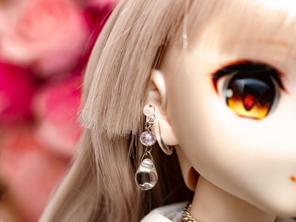 🌙 Petit Étoile – Goutte de Lune Earrings (グットゥ・ドゥ・リュヌ / “月のしずく”)