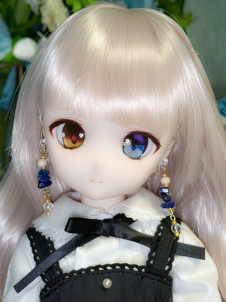 🌙Petit Étoile – Dawn of Lapis Blue Earrings (ドーン・オブ・ラピスブルー / “瑠璃色の夜明け”)