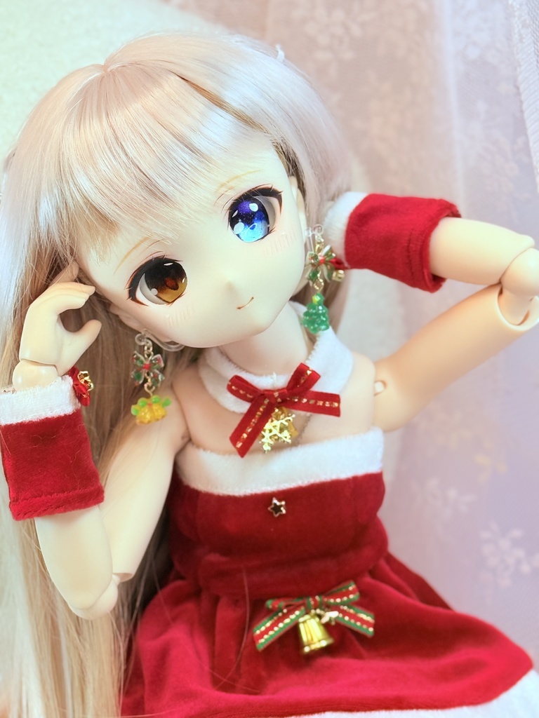 🎄 Saison d’Étoile – Noël Charms Earrings (ノエル・チャームズ イヤリング / “クリスマスのきらめき”)