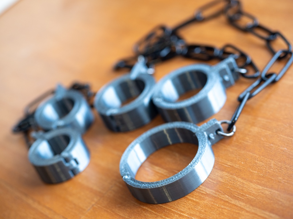 🌟 ふりーだむろっくせっと ～首輪・手枷・足枷～【しおなぎ工房】