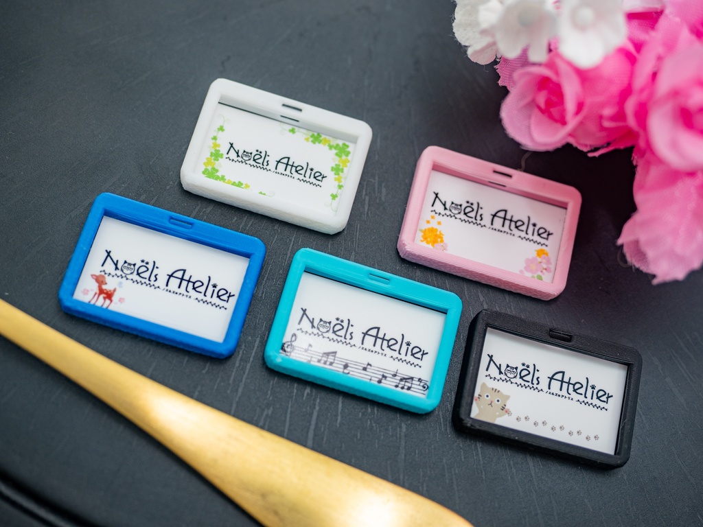 ちいさなお連れ様の名札チャーム｜名入れ対応