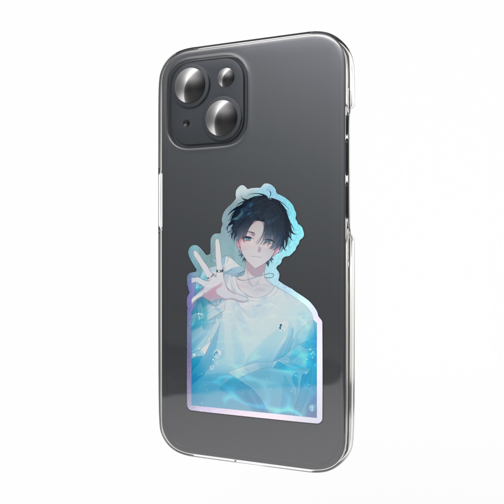 オーロラスマホステッカーbgm【昼】