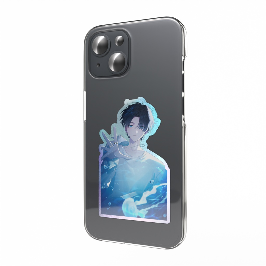 オーロラスマホステッカーbgm【夜】