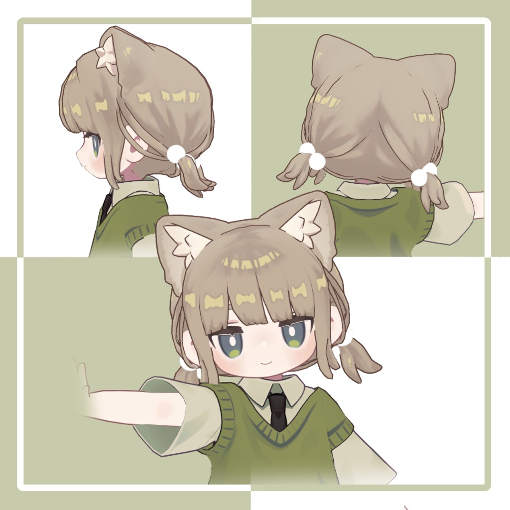 複数アバター対応「ぴょこんツイン」