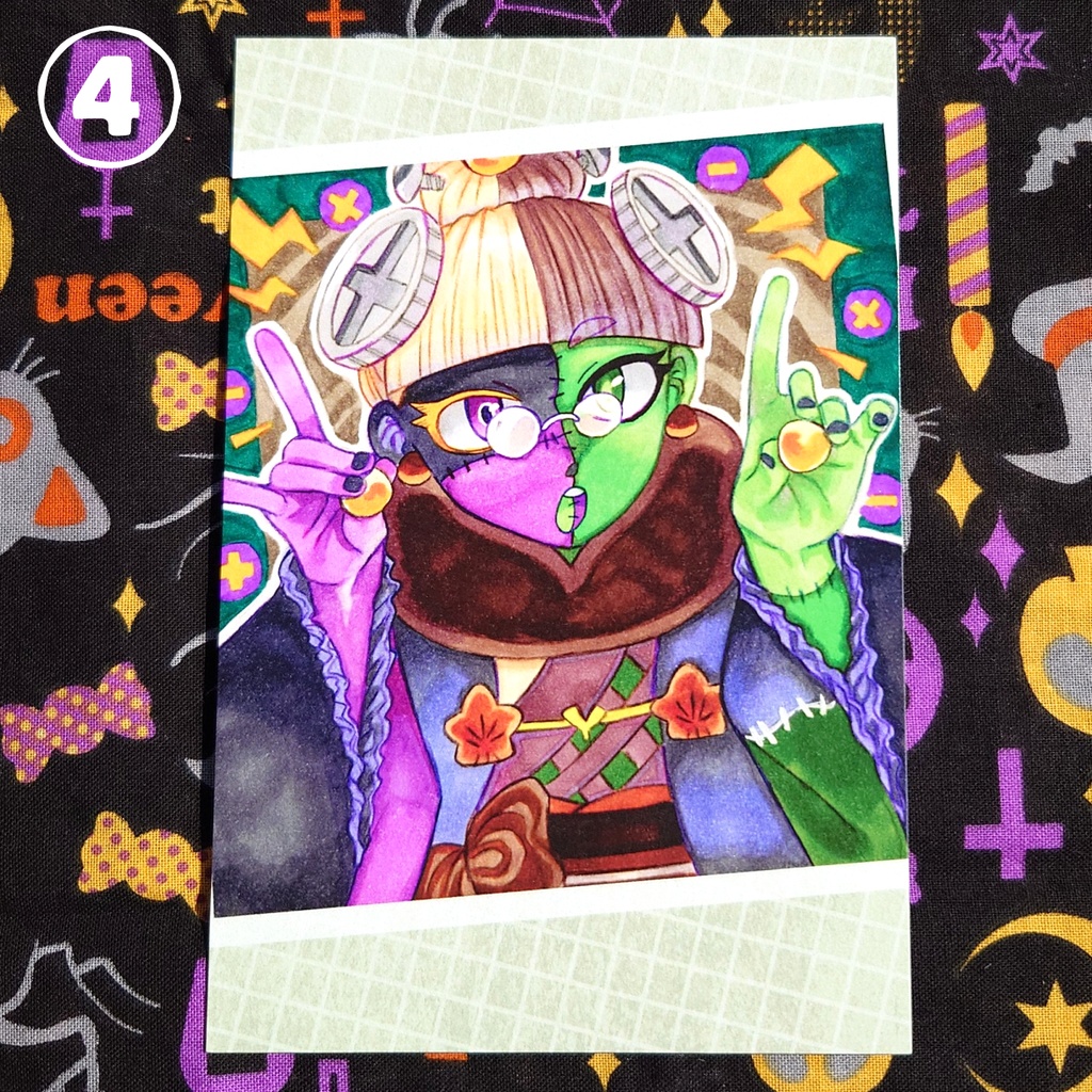 ポストカード各種【ハロウィンガールズ2023】