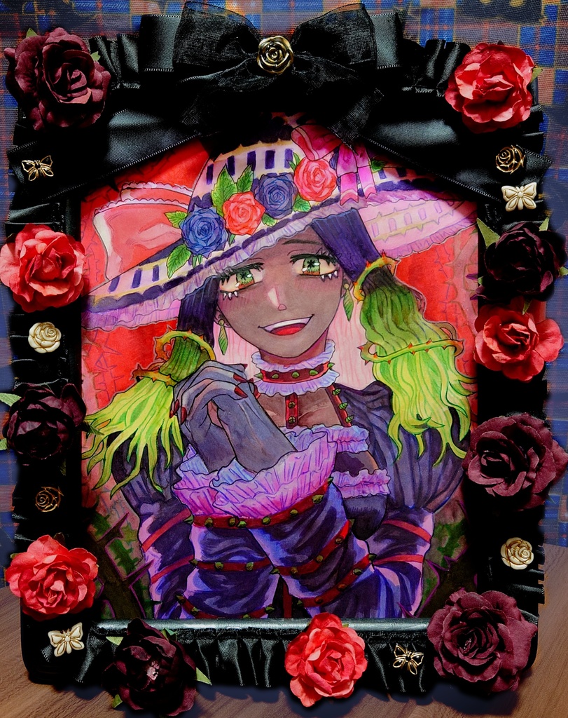 原画「棘の森」【魔法使いのアトリエ】