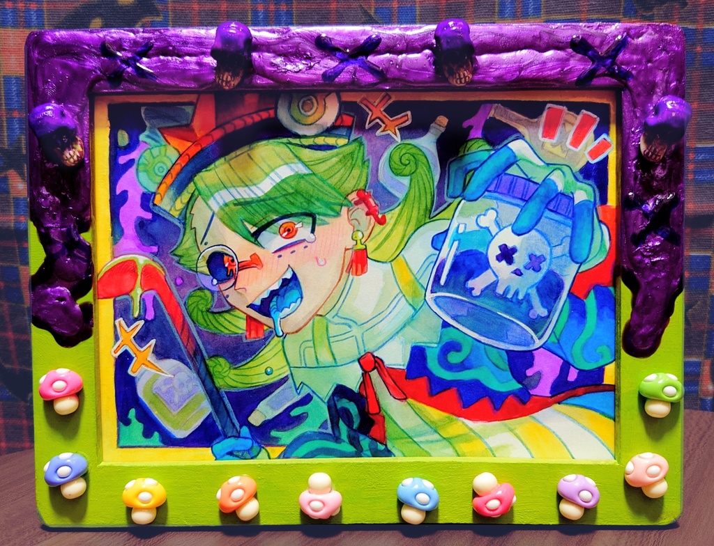 原画「毒のスープ」【魔法使いのアトリエ】