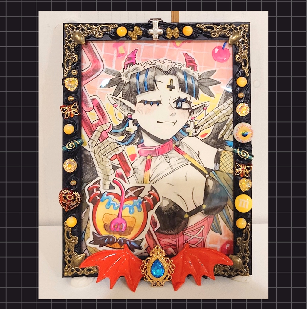 原画「デビルクロウ」【おかしなおばけ】
