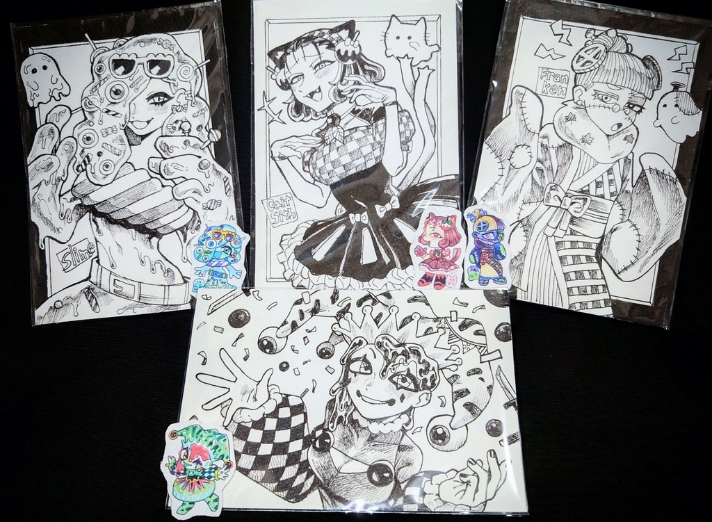 セ～～～ル／ドローイング4種