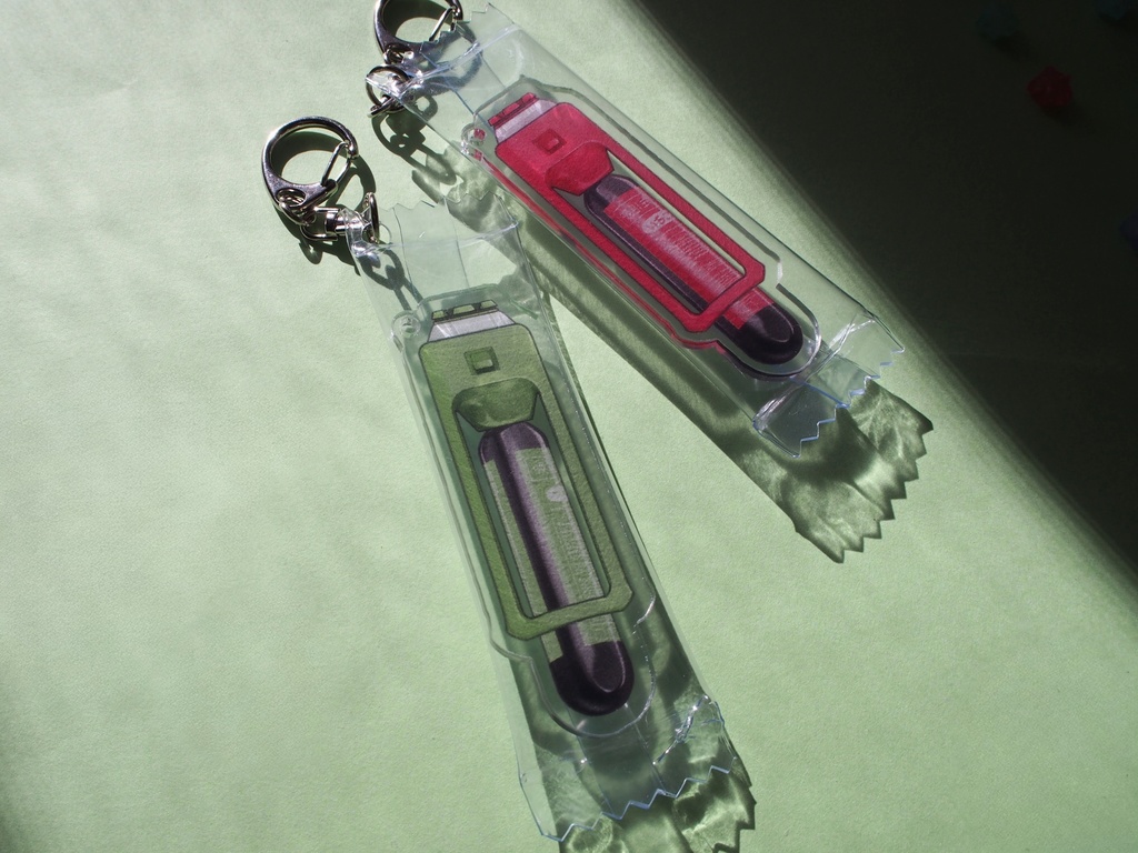 サイボーグおやつ風 キーホルダー