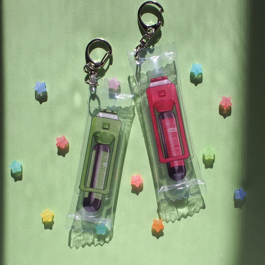 サイボーグおやつ風 キーホルダー