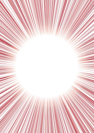 シンプルな集中線1+シンプルな集中線2