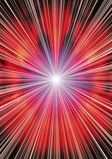 迫力のある集中線5枚セット