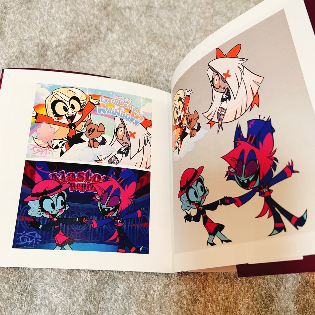 【非公式】ハズビンホテル イラスト本 Hazbin Hotel Fan Art Book