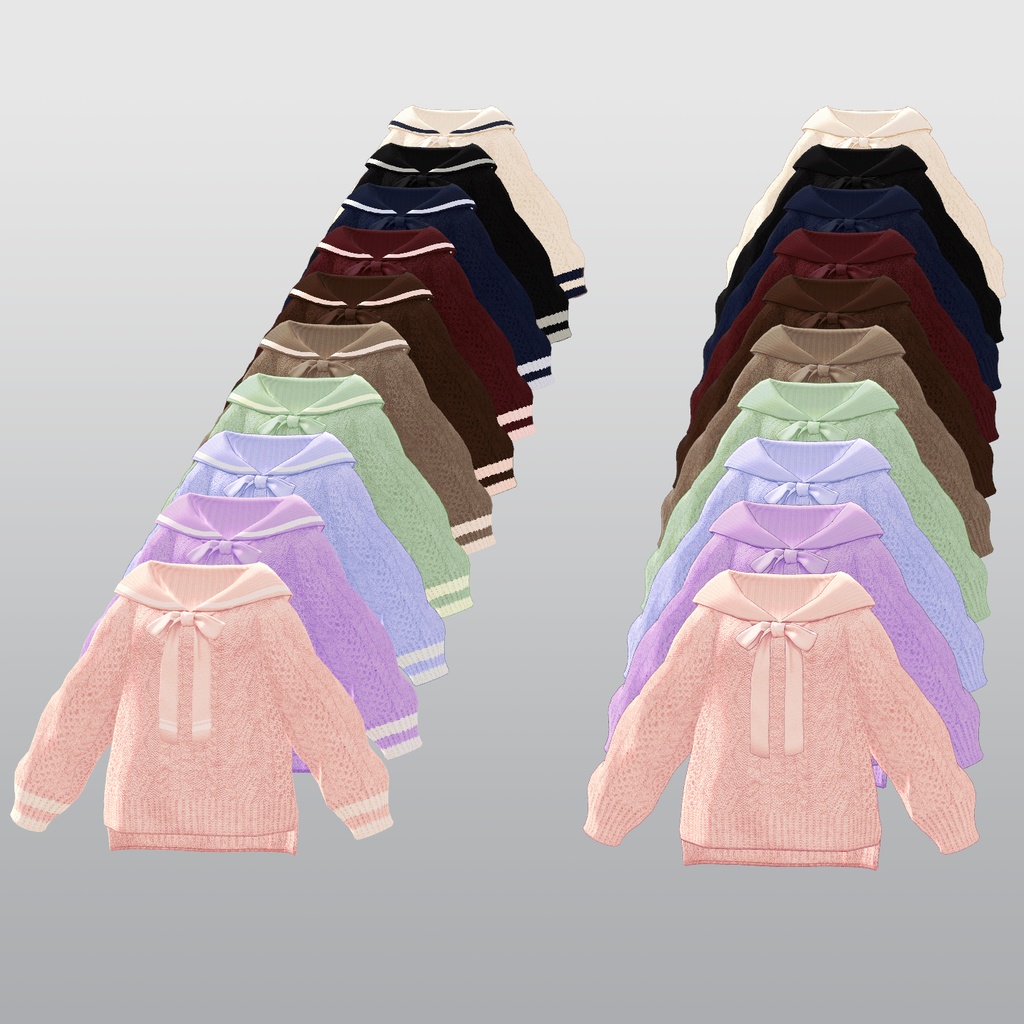 A.I.A 'SAILOR COLLAR SWEATER'【LSbody用】